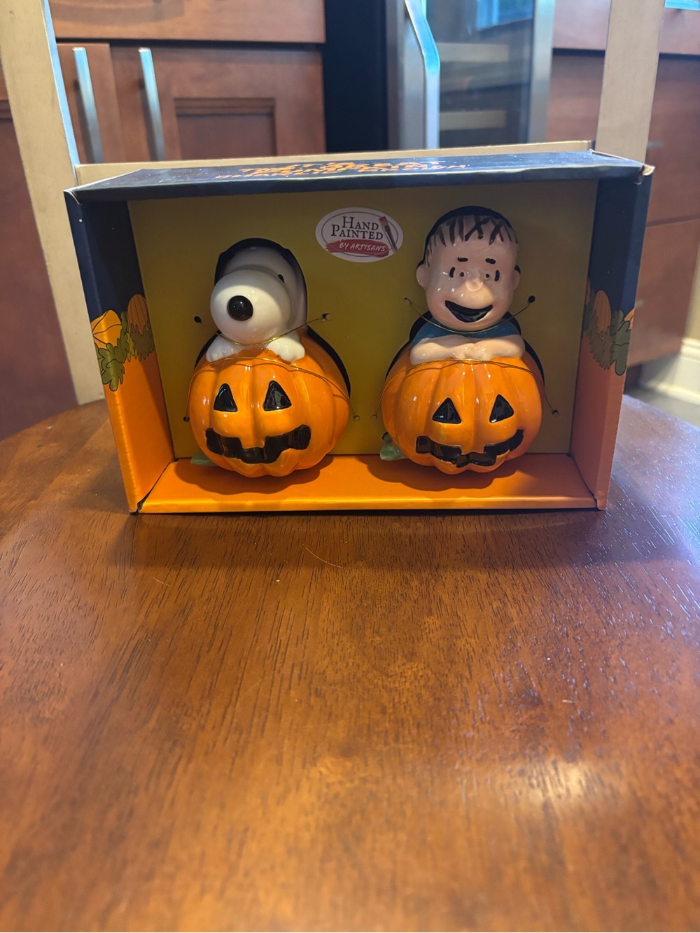 Peanuts snoopy and Charlie Brown salt and pepper shakers it’s a great pumpkin